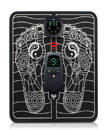 USB Charging Portable Foldable Electric EMS Muscle Stimulation Foot Massage Pad