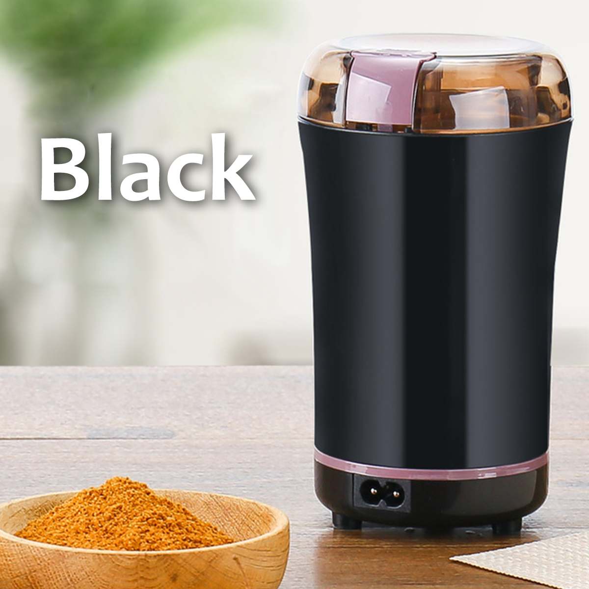 Multifunctional Portable Automatic Mini Coffee Grinding Machine Household Flour Beans Spice Grains Grinder Seed Mill