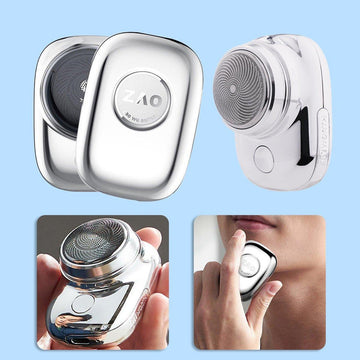 Portable Mini Electric Type-C Rechargeable Dry Wet Shaver