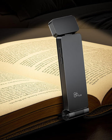 Adjustable Brightness Book Reading Warm White LED Clip