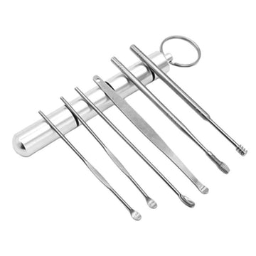 Stainless Steel Ear Pick Wax Cleaning Kit Tools