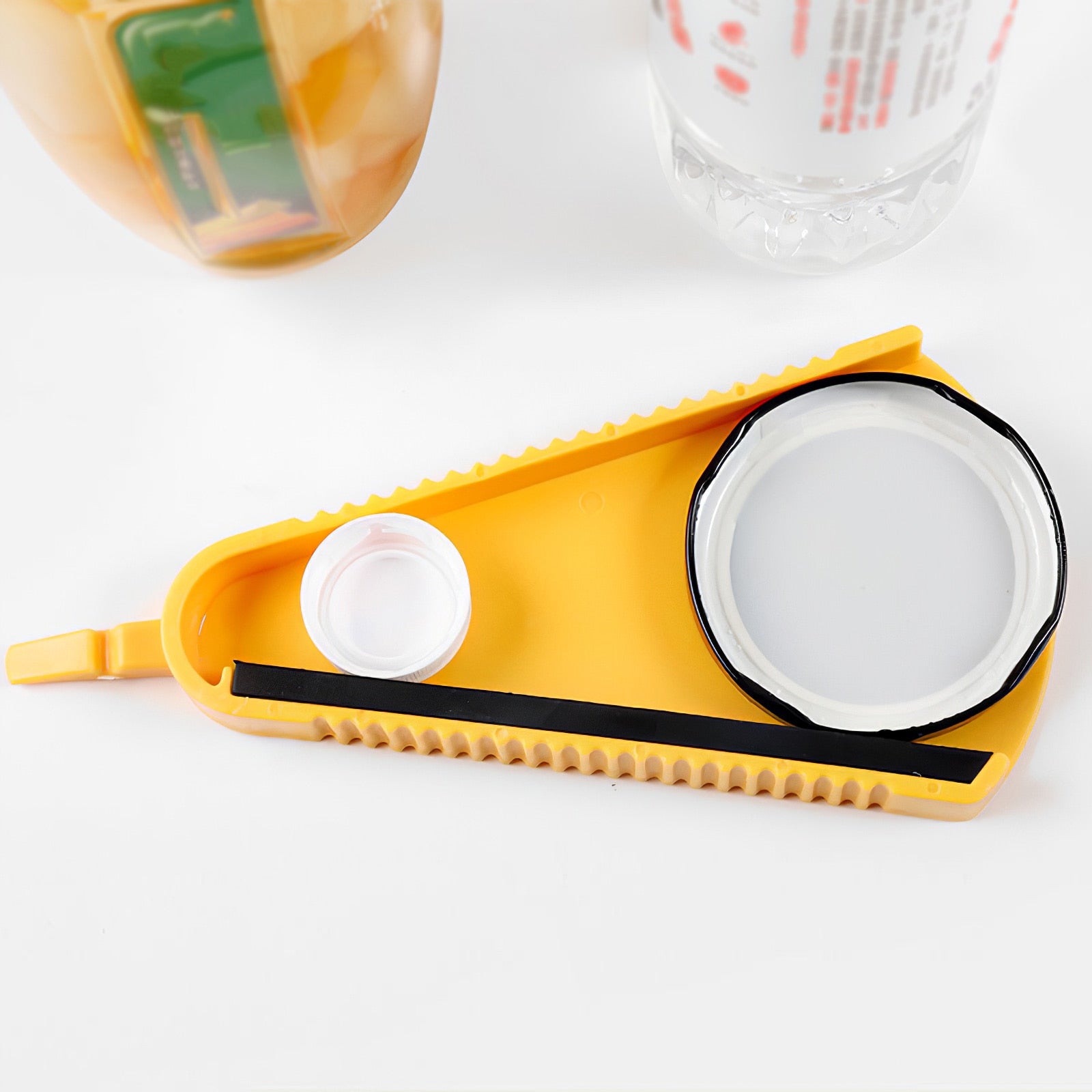 Multifunctional ABS Rubber Material V-Shaped Non-slip Can Opener