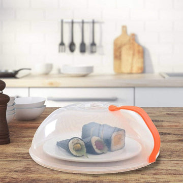 Temperature Resistant Food Covers with Handle and Steam Vent Holes