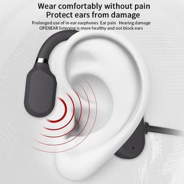 Built-in mic Bone Conduction Waterproof Bluetooth Headphones