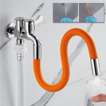 Splash-proof 360 Rotating Flexible Faucet Extender Watering Tap Connector