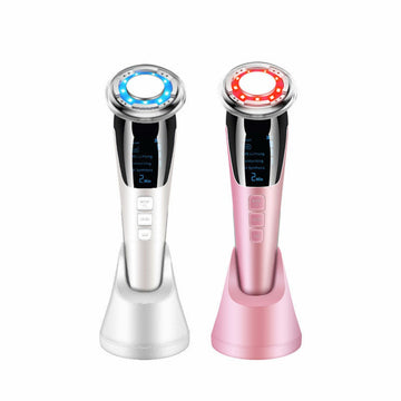 RF and EMS Radio Mesotherapy Electroperforation Lifting Beauty LED Photon Facial Skin Massager