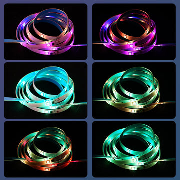 Giant 3D Cloud 5M 3D Smart RGB Thundercloud DIY Atmosphere Light