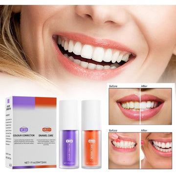 30ml Teeth Cleaning Whitening Tooth Care Bundle Plaque Stain Remover