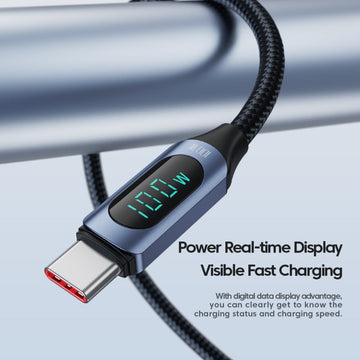 USB Type-C Fast Charging Cable 100W for Xiaomi, Tablet, MacBook, iPad