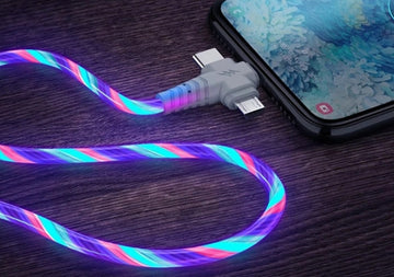 USB Type Cable for Huawei Samsung Flow Fast Charging