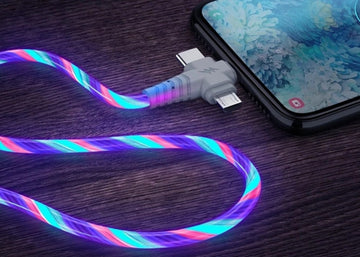 USB Type Cable for Huawei Samsung Flow Fast Charging