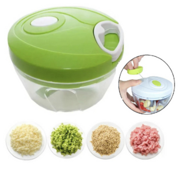 Mini Speedy Chopper Manual Hand Pull Vegetable & Meat Turbo Cutter