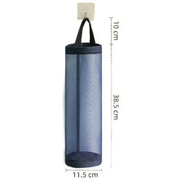 Wall Mount Dispenser Hanging Plastic Garbage Storage Bag Holder