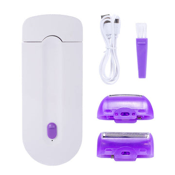 Rechargeable Women Painless Silky Smooth Hair Eraser Tool Rotary Body Shaver