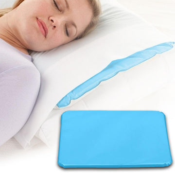 Comfortable Natural Comfort Sleep Cool Bed Mat Pad Gel Pillow