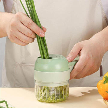 Electric Powered Vegetable Cutter Food Chopper Multifunctional Slicer