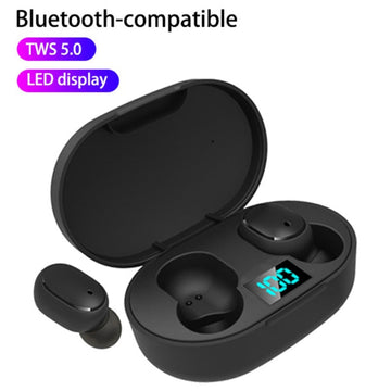 Lightweight Adjustable TWS True Stereo Wireless Bluetooth Earbuds