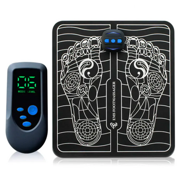 USB Charging Portable Foldable Electric EMS Muscle Stimulation Foot Massage Pad
