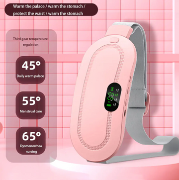 Wireless Abdominal Heating Massager Belt, Waist Vibration