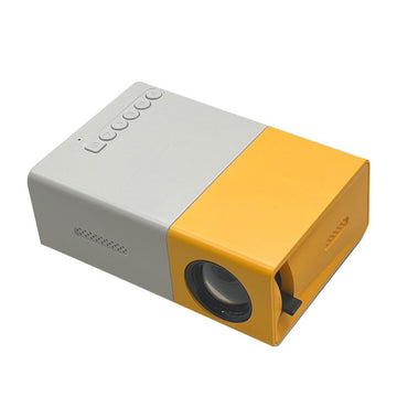 Mini 320x240 Pixels, 1080p HD Compatible Audio Home LED Projector