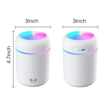 Portable Ultrasonic Aroma Air Aromatherapy USB Home LED Humidifier