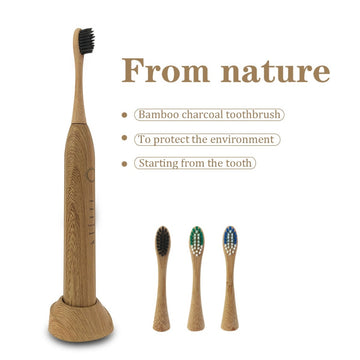 Suitable Temperature Lithium-Ion Battery Bamboo Electric Toothbrushes