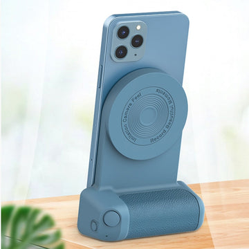 Bluetooth Selfie Phone Holder Magnetic Wireless Charger