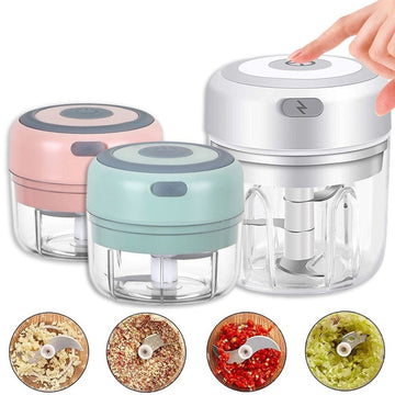 USB Charging Handheld Electric Durable Crusher Kitchen Tool Set