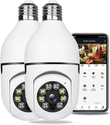 Two-way Intercom Night Vision 360° Rotating Security Camera