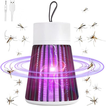 Anti Mosquitos Portable Silent LED Mosquito Killer Fly Zapper Lamp