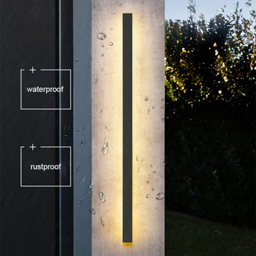 Waterproof LED Made of Acrylic And Iron Outdoor Wall Lamp